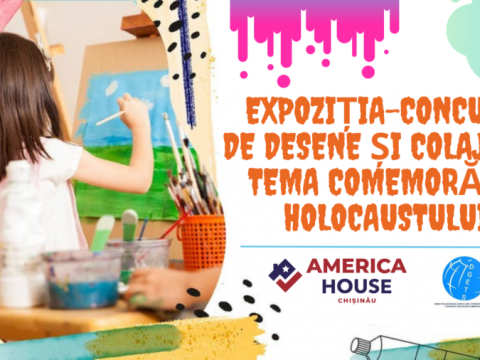 Expoziția-concurs de desene și colaje la tema comemorării Holocaustului