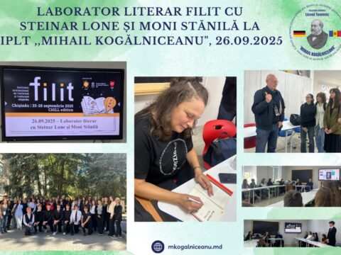 Laborator literar FILIT la IPLT ,,Mihail Kogălniceanu”