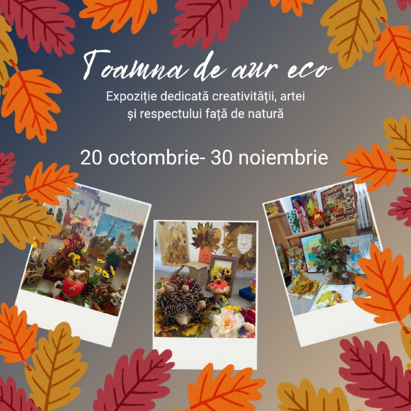 Lansarea expoziției „Toamna de aur eco”