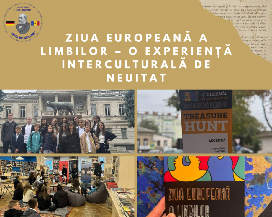 Ziua Europeană a Limbilor – o experiență interculturală de neuitat