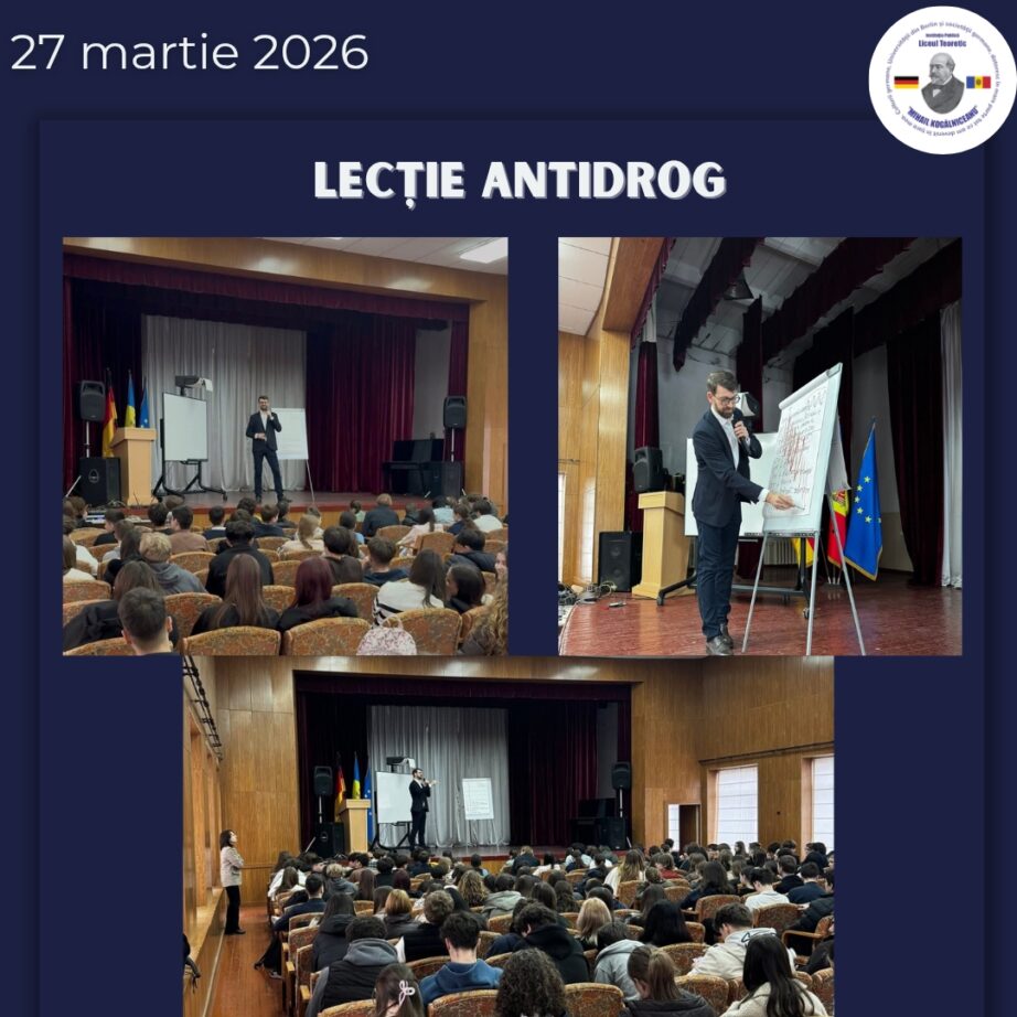 Lecție ,,Antidrog”
