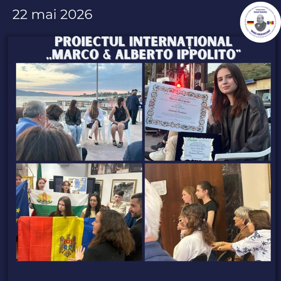 Rezultatele Proiectului Internațional ,,Marco & Alberto Ippolito”
