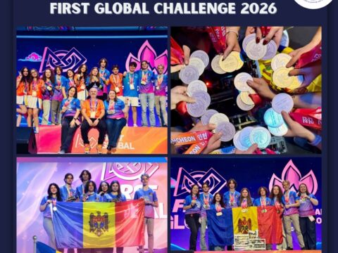 🇲🇩🏆 Moldova, campioană la FIRST Global Challenge 2026!